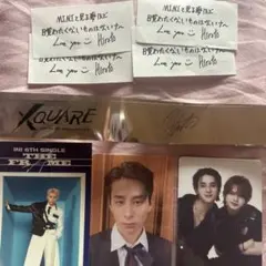 INI/西洸人/松田迅/トレカまとめ売り/銀テープ/落下物/ステッカー