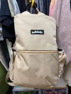 【⭐️激レア⭐️】ballaholic City Backpack ベージュのサムネイル