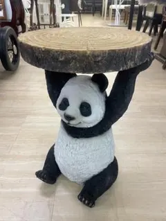シロクマ サイドテーブル ミニテーブル アニマル 動物 テーブル 台