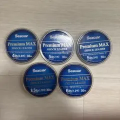 Seaguar Premium MAX ショックリーダー 5種セット