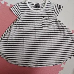 petit main ボーダー Tシャツ 120cm
