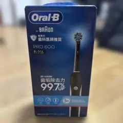 Oral-B PRO 600 BLACK EDITION 本体のサムネイル