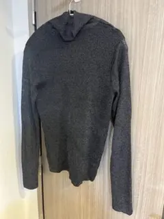 ダークグレー 長袖カットソー サイズF