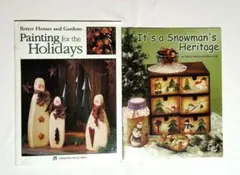 【セット売り】トールペイント洋書3冊　クリスマス、シーズンイベント