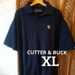 CUTTER & BUCK ポロシャツ ネイビー XL ゴルフウェアのサムネイル