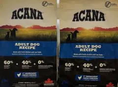 アカナ アダルトスモールブリードレシピ犬用ドライフード50g×60袋=3kg