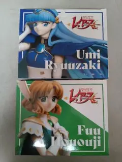 【新品未開封】魔法騎士レイアース 鳳凰寺風 龍咲海 フィギュア 2体セット