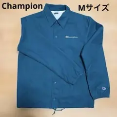 ChampionコーチジャケットMグリーン ロゴ ナイロンジャケット ストリート
