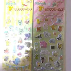 ポケモン プチプチシール4☆2種類セット