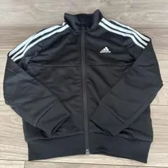 adidas キッズ ジャージ トラックジャケット　120 ブラック
