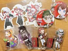 ツイステ　トレイ　ケイト　リドル　エース　グリヒル　アクスタ　ステッカー