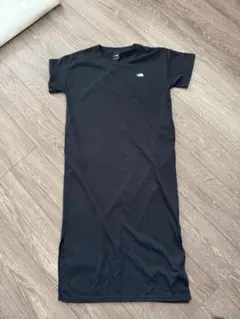 THE NORTH FACE 黒 半袖 ロングワンピース