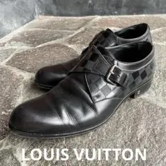 LOUIS VUITTON ダミエ アンフィニ モンクストラップ シューズ - メルカリ