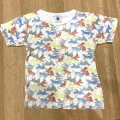 プチバトー　tシャツ　95cm 猫柄のサムネイル
