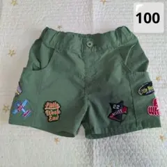 Little WEEKEND 半ズボン オリーブグリーン　100