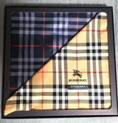 【新品未開封品】BURBERRY ハンカチ 2枚セット