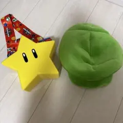 ユニバ マリオ ルイージ 帽子 ポップコーンバケット スター
