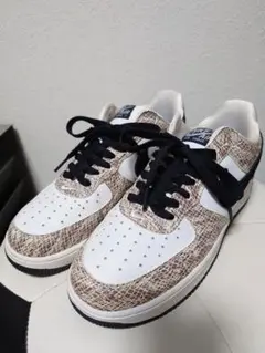 Nike Air Force 1 スネーク 白ヘビ US8 26cm 中古 蛇柄