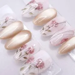 450》桜 春 ネイルチップ マグネット 卒業式 卒園式 入学式 入園式