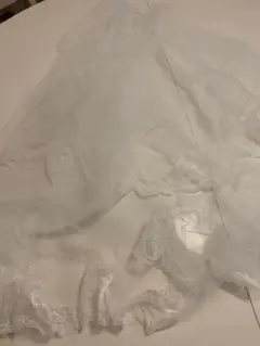 cherie ホワイト レース ウェディングベール コーム付き