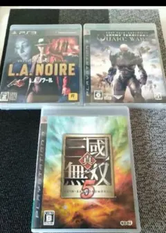 PS3 クエイクウォーズ エネミー テリトリー 他2本セット