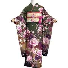 ™️ 振袖4点セット‼️ お振袖セット　NO58