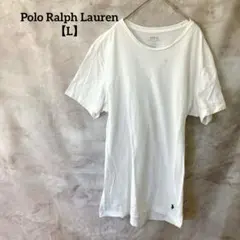 Polo Ralph Lauren✨【L】白　スリムフィット Tシャツ　ポロ