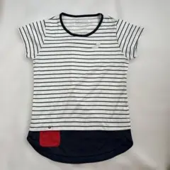 【バボラ】ストライプ Tシャツ Mサイズ
