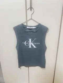 Calvin Klein jeans♡ タンクトップ グレー Sサイズ