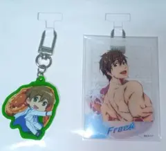 Free! オケコン ご当地アクリルキーホルダー＆クリアカード 真琴