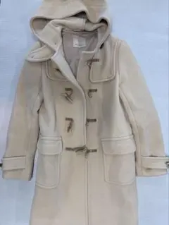 ユナイテッドアローズ　ダッフルコート　クリーム色