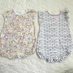 ネクストnext ロンパース　サイズ70 ☆ 2枚セット
