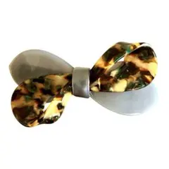 リボン型　バレッタ