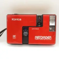 Konica RECORDER オートフォーカス フィルムカメラ　ジャンク品 Yahoo!オークション -「コニカ レコーダー」(コンパクトカメラ