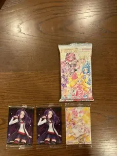 カードウェハースのスイートプリキュアの3枚セット