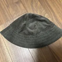 未使用UNIQLOダークグリーン コーデュロイ バケットハット ONE SIZE