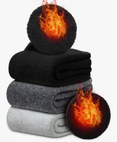 ウールソックス・零下防寒・極厚裏パイル・30％ウール素材防臭吸汗速乾蒸れにくい