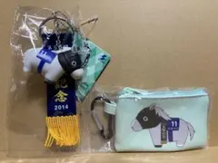 【タイトー限定】ゴールドシップ 宝塚記念 ソフビ付き優勝レイキーホルダーセット