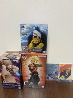 一番くじ 僕のヒーローアカデミア C賞 E賞 爆豪 峰田ステッカー - メルカリ
