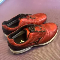 Mizuno ゴルフシューズ レッド