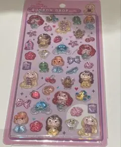 【新品正規品】ボンボンドロップシール ディズニープリンセス
