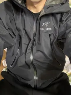 ARC'TERYX マウンテンパーカー ブラックS ゼータsl 中古品