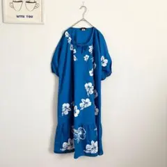 ハワイアンドレス　ハイビスカス　ゆったり　DESIREE OF HAWAII