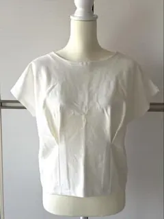 【TRUDEA】フレンチスリーブ Mサイズ 白のサムネイル
