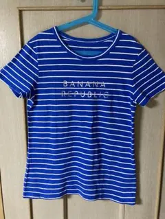 BANANA REPUBLIC 半袖ストライプTシャツ