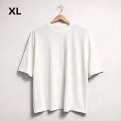 半袖Tシャツ XL ホワイト 無地 オーバーサイズ メンズ カットソー ゆったり