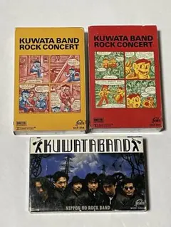 KUWATA BAND 桑田バンド カセットテープ3本セット