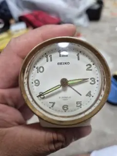 SEIKO アナログ置時計 　時計