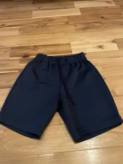 ネイビー ハーフパンツ スウェット素材　140センチ