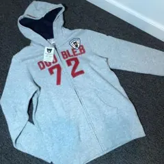 DOUBLE.B ミキハウス　ワッペン可愛いパーカー　新品未使用